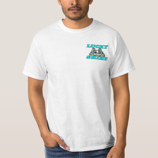 Glückliches Shirt - männliche Niedrig-Rolle (Vorderseite)