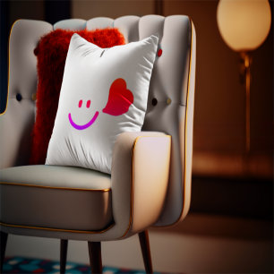 Glückliches Smiley-Gesicht-Kissen   Cute Minimalis Kissen