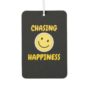Glückliches Smiley-Gesicht Positiv  Autolufterfrischer