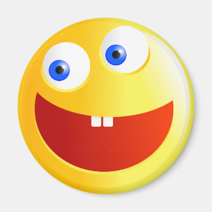 Glückliches Smilie Magnet