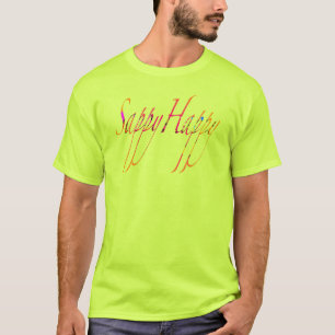 Glückliches Spaß Neuheit Herren T-Shirt