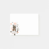 Glückliches Spuk Haus Halloweens Post-it Klebezettel (Vorderseite)