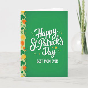 Glückliches St. Patrick-Beste-Mutter-aller-Zeiten- Karte