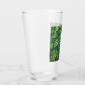 Glückliches St. Patrick’s Day Kleeblatt-Design Glas (Rechts)