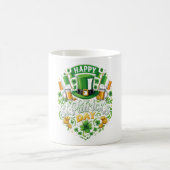 Glückliches St. Patrick’s Day Tasse – Glücksklee-K (Mittel)