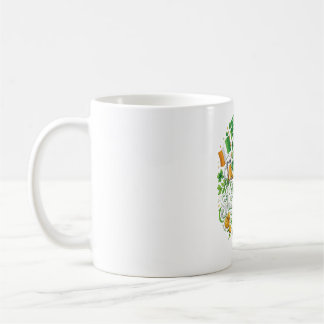 Glückliches St. Patrick’s Day Tasse – Glücksklee-K