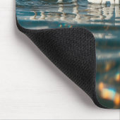 Glückliches Steinbock-Mauspad Mousepad (Ecke)