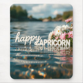 Glückliches Steinbock-Mauspad Mousepad