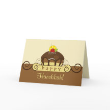 Glückliches süßes Chanukka