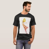 Glückliches Tänzer T-Shirt (Vorne ganz)