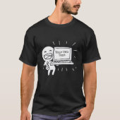 Glückliches Techie! T-Shirt (Vorderseite)