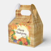 Glückliches Thanksgiving 5A Optionen Geschenkschachtel (Rückseite)