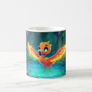 Glückliches Tier im Cartoon-Stil, lebendig, süß, b Kaffeetasse