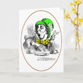 Glückliches UnBirthday Karte (Gelbe Blume)