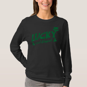 Glückliches und gesegnetes irisches Funny St Patri T-Shirt