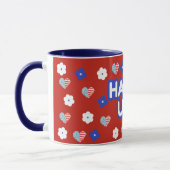 Glückliches USA Tasse (Links)