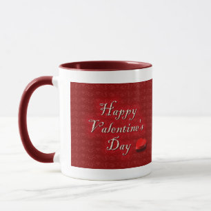 Glückliches Valentine' s-Tag Tasse
