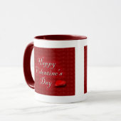 Glückliches Valentine' s-Tag Tasse (Vorderseite Links)