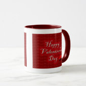 Glückliches Valentine' s-Tag Tasse (VorderseiteRechts)