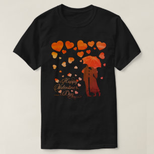 GLÜCKLICHES VALENTINENTAG Romantischer Valentinsta T-Shirt