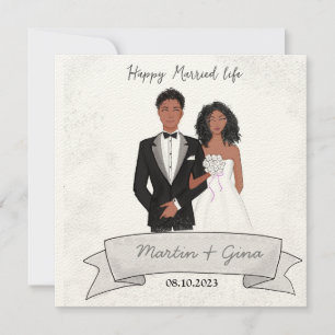 Glückliches verheiratetes Leben, Illustration,