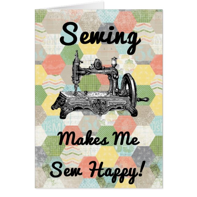 Glückliches Vintages Nähen (Vorne)