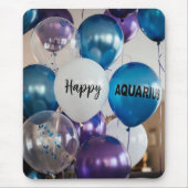 Glückliches Wassermann-Mauspad Mousepad (Vorne)