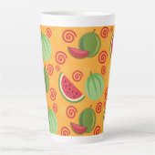 Glückliches Wassermelonenmuster Milchtasse (Vorderseite)