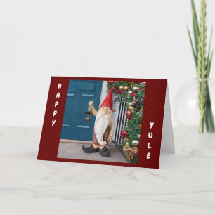 **GLÜCKLICHES WEIHNACHTEN** AUS COOLEM GNOME KARTE