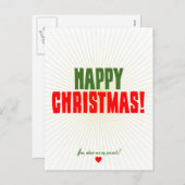 Glückliches Weihnachten - jetzt, wo meine (Vorne/Hinten)