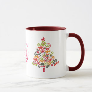 Glückliches Weihnachten Tasse