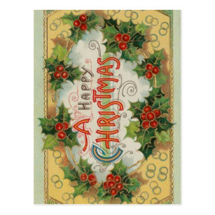 Vintage Weihnachtsbilder Postkarten Zazzle De