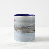 Glückliches WeihnachtsTasse Tasse (Zentrum)