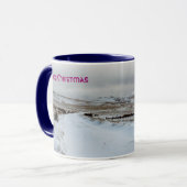 Glückliches WeihnachtsTasse Tasse (Vorderseite Links)