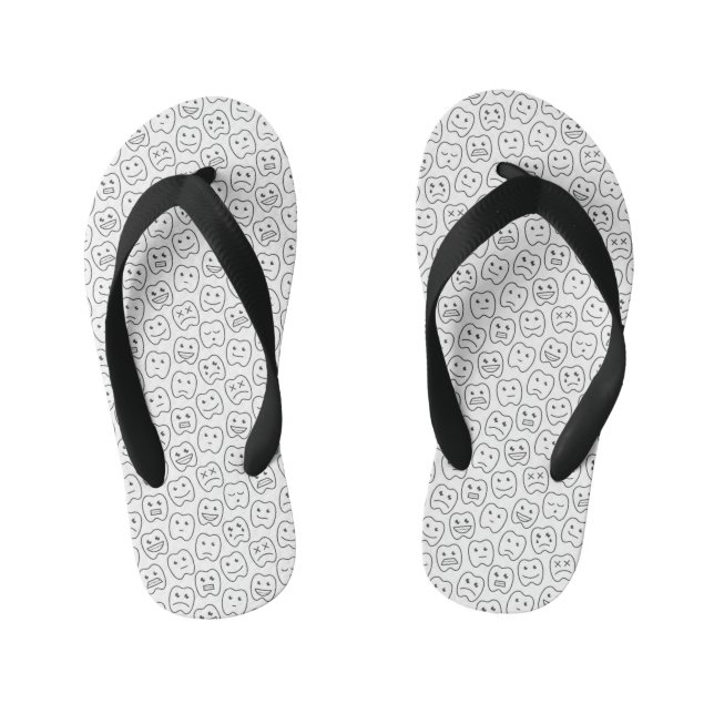 Glückliches Zähnchen Kinderbadesandalen (Fußbett)