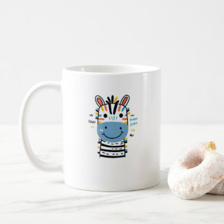 Glückliches Zebra Kaffeetasse
