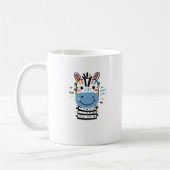 Glückliches Zebra Kaffeetasse (Links)