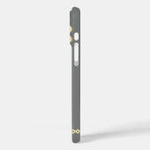 Glückliches Zitat Bunt Case-Mate iPhone Hülle (Rückseite / Links)