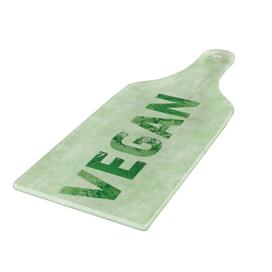 Glückliches Zitat der veganen Text-Kunst - Gabeln Schneidebrett (Ecke)