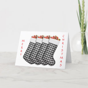 GLÜCKLICHKEIT FÜLLT DIE LUFT/STRÜMPFE SIND HUNG! KARTE