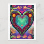 GLÜCKLICHKEIT UND GRUPPE POSTKARTE (Vorderseite)