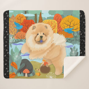 GLÜCKLICHKEITSBLUEBIRDS Sherpa-Decke Sherpadecke