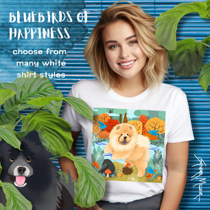 GLÜCKLICHKEITSBLUEBIRDS Wie Weißes Shirt Stile