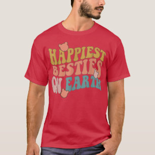 Glücklichste Besties auf der Erde Niedlicher Zollp T-Shirt
