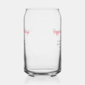 Glücklichste Ferien hinzufügen Firmenlogo q oder C Dosenglas (Rechts)