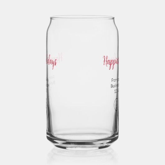 Glücklichste Ferien hinzufügen Firmenlogo q oder C Dosenglas (Rechts)