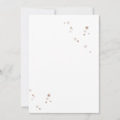 Glücklichste Festtage Stars Pine Tree Foto Ankündigung (Rückseite)