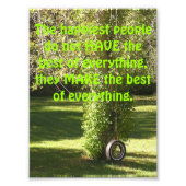 Glücklichste Fotodruck (Vorne)