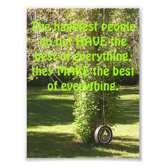 Glücklichste Fotodruck (Vorne)