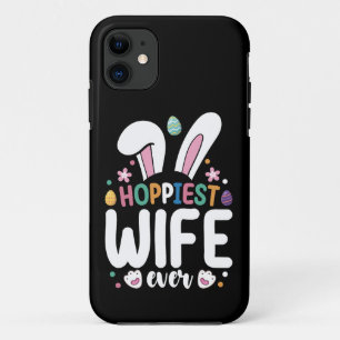 Glücklichste Frau überhaupt Familie Osterhase Eier Case-Mate iPhone Hülle